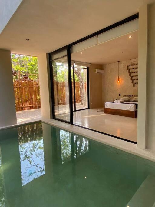 Apartment With Private Pool Tulum Chemuyil Екстериор снимка