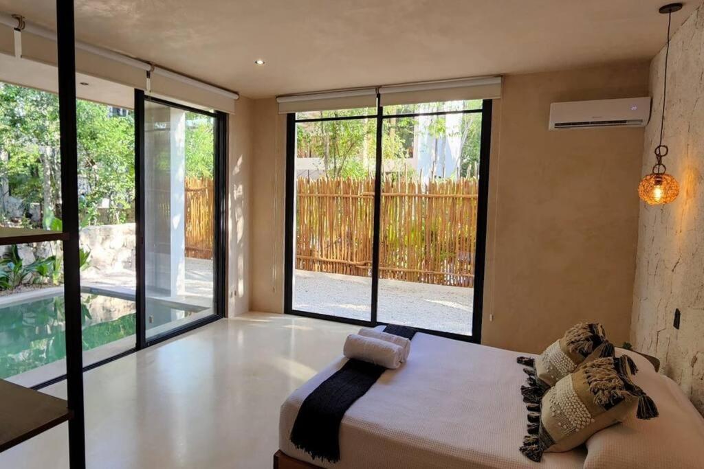 Apartment With Private Pool Tulum Chemuyil Екстериор снимка