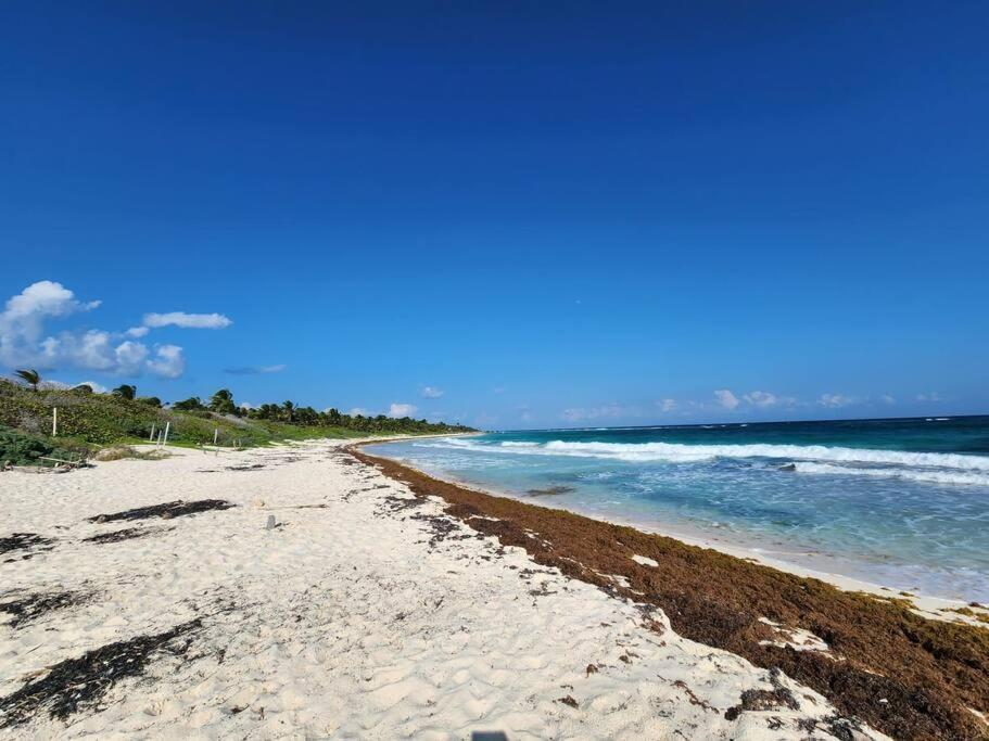 Apartment With Private Pool Tulum Chemuyil Екстериор снимка