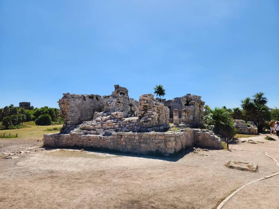 Apartment With Private Pool Tulum Chemuyil Екстериор снимка