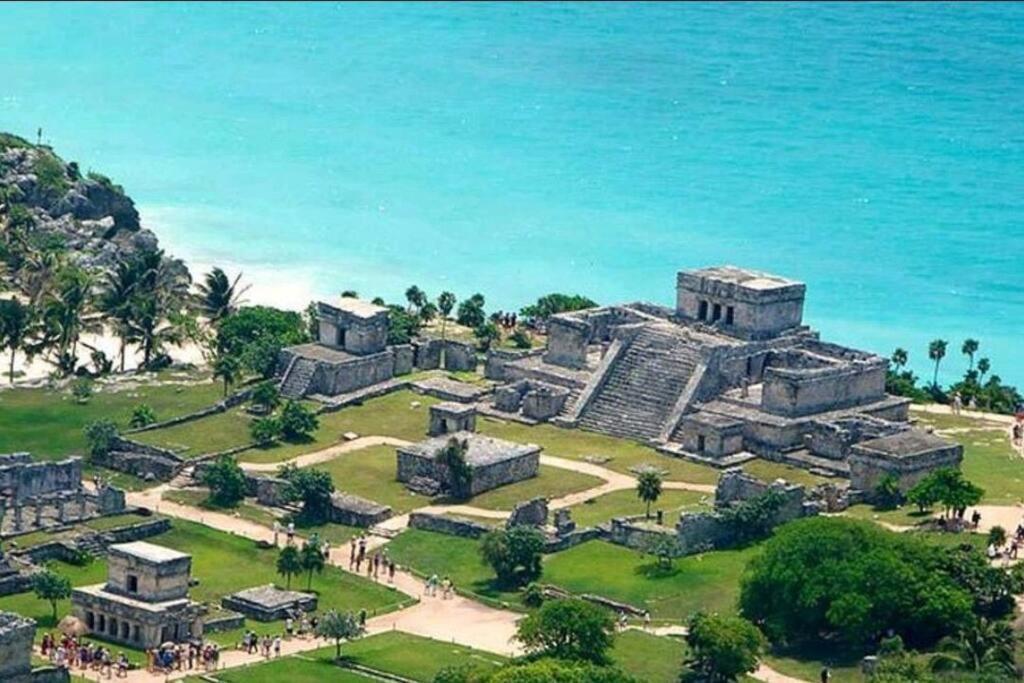 Apartment With Private Pool Tulum Chemuyil Екстериор снимка