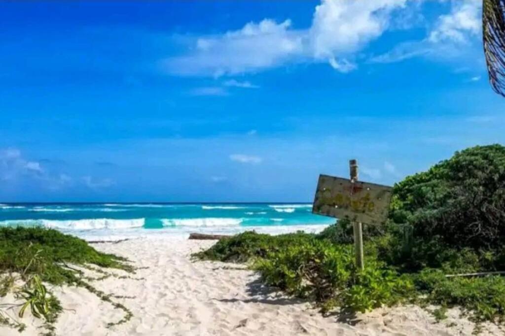 Apartment With Private Pool Tulum Chemuyil Екстериор снимка