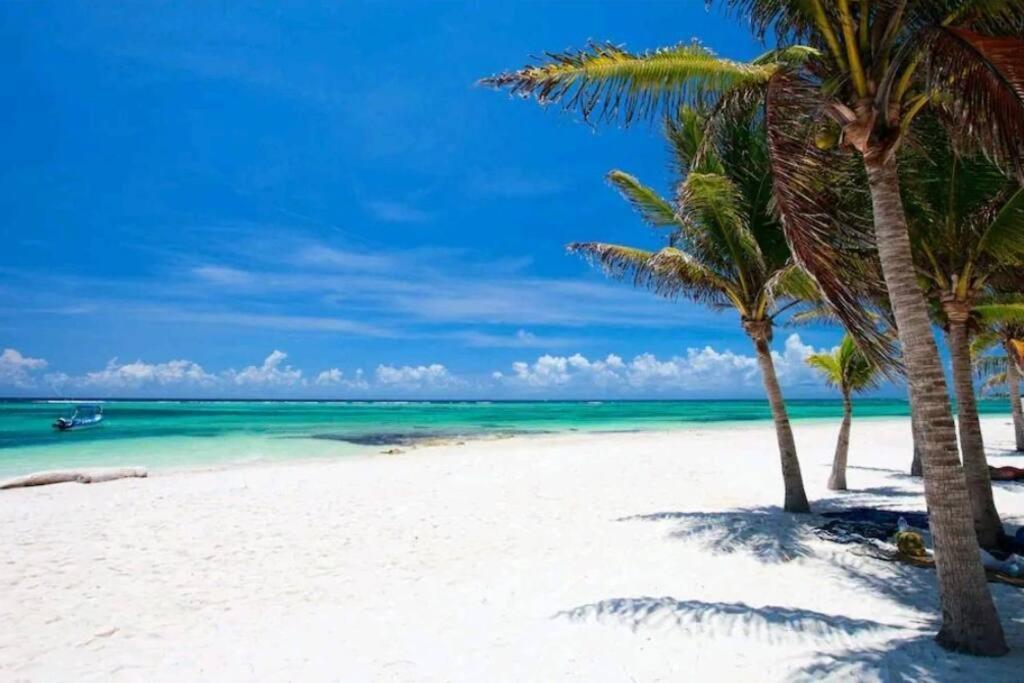 Apartment With Private Pool Tulum Chemuyil Екстериор снимка