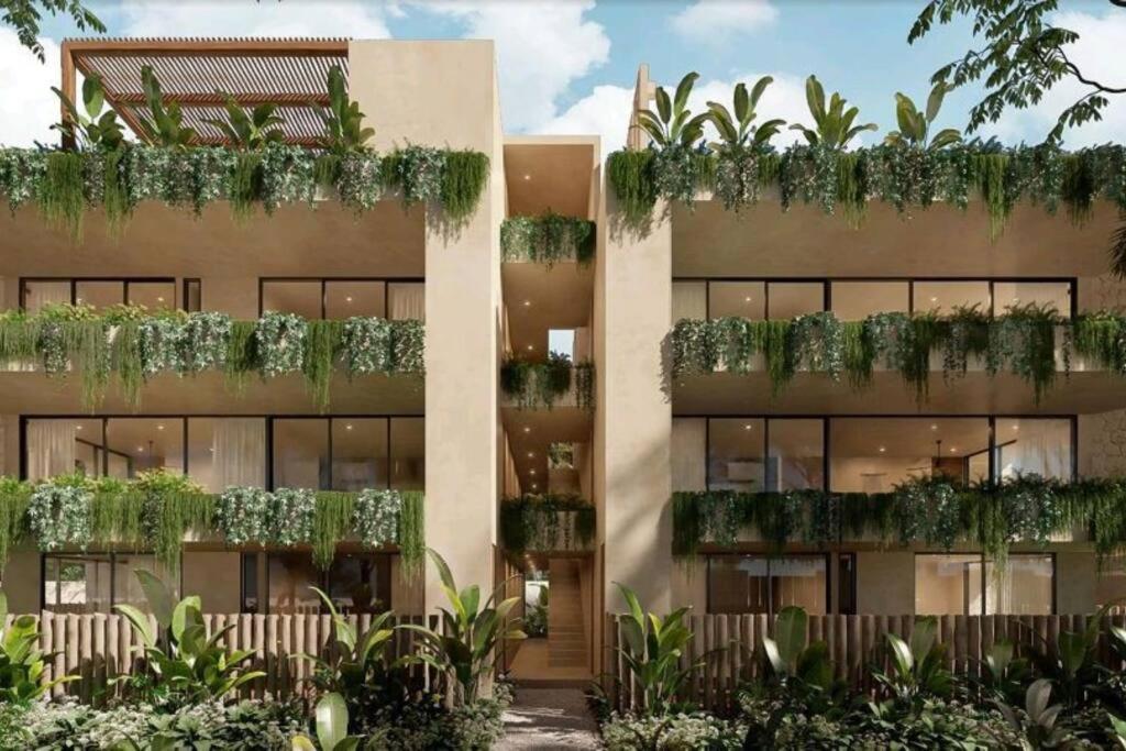 Apartment With Private Pool Tulum Chemuyil Екстериор снимка