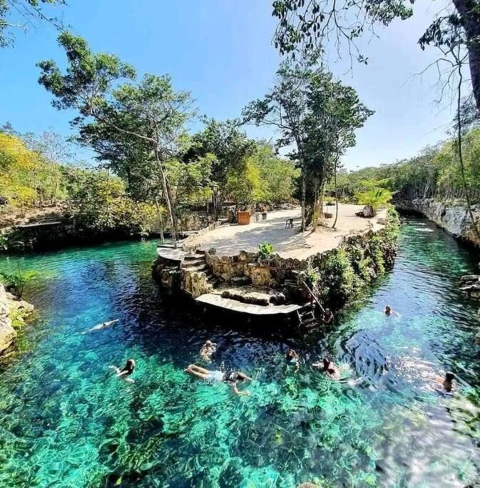 Apartment With Private Pool Tulum Chemuyil Екстериор снимка
