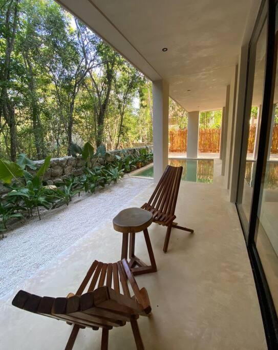 Apartment With Private Pool Tulum Chemuyil Екстериор снимка
